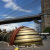 Telectroscope to London Unveiled at Brooklyn Bridge